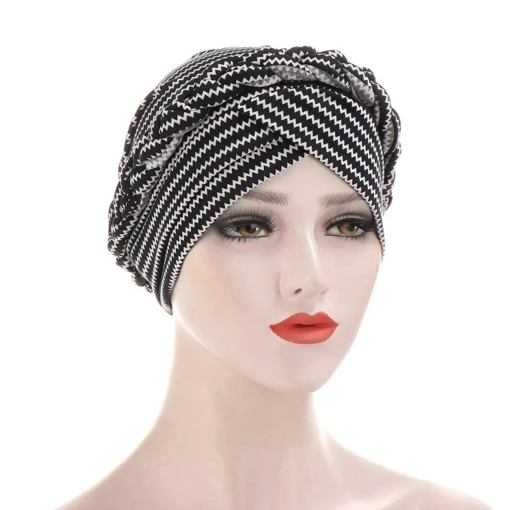 Two-Color Cotton Undercap Hijab