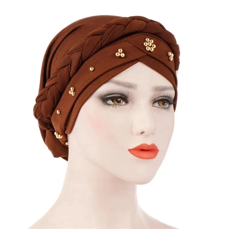 Two-Color Cotton Undercap Hijab