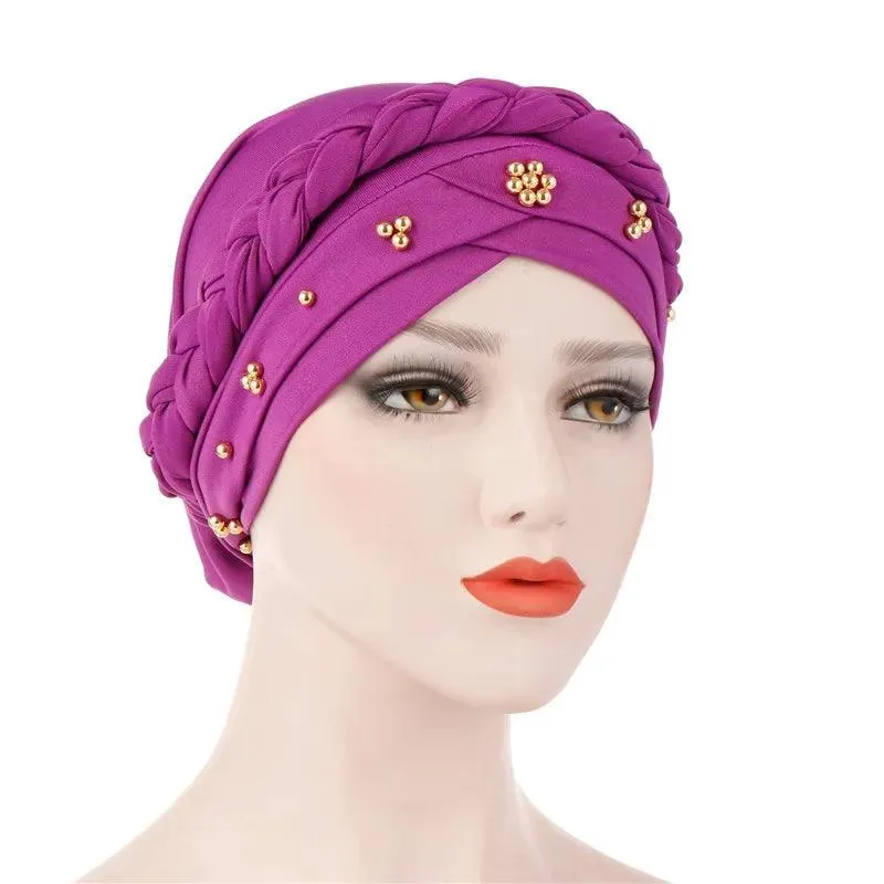 Two-Color Cotton Undercap Hijab