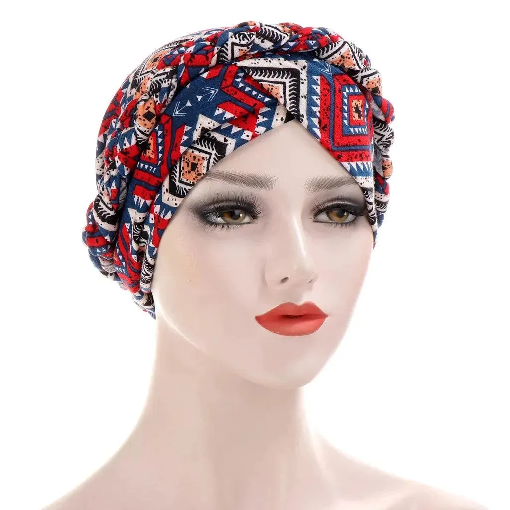 Two-Color Cotton Undercap Hijab