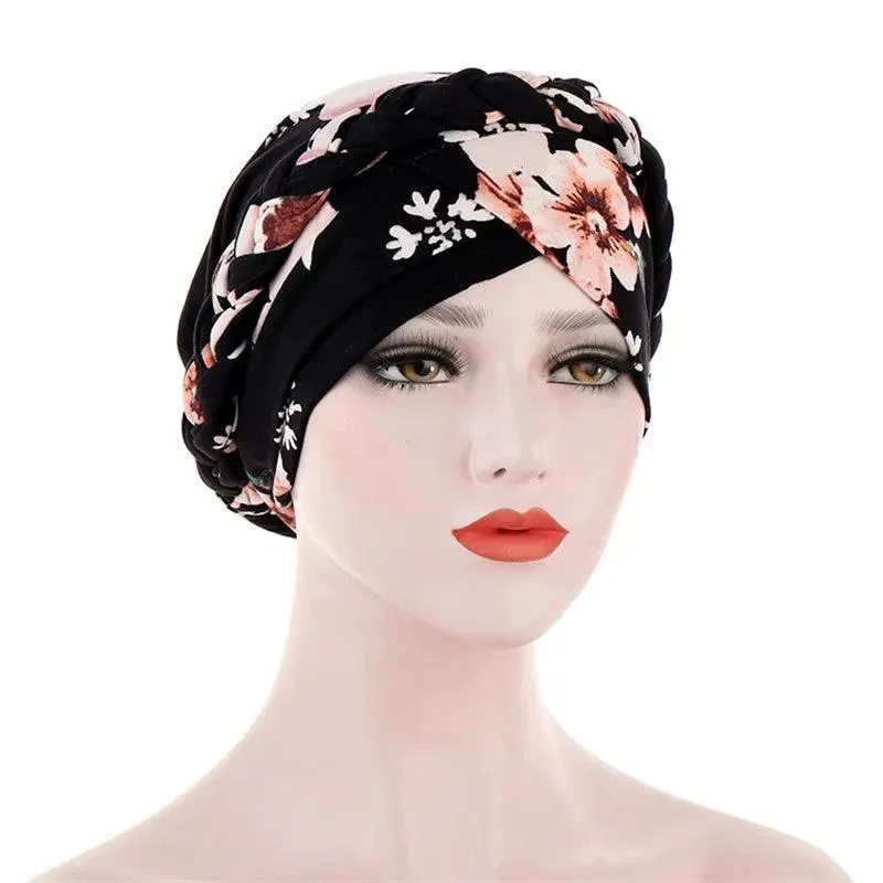 Two-Color Cotton Undercap Hijab