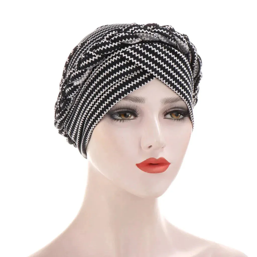 Two-Color Cotton Undercap Hijab