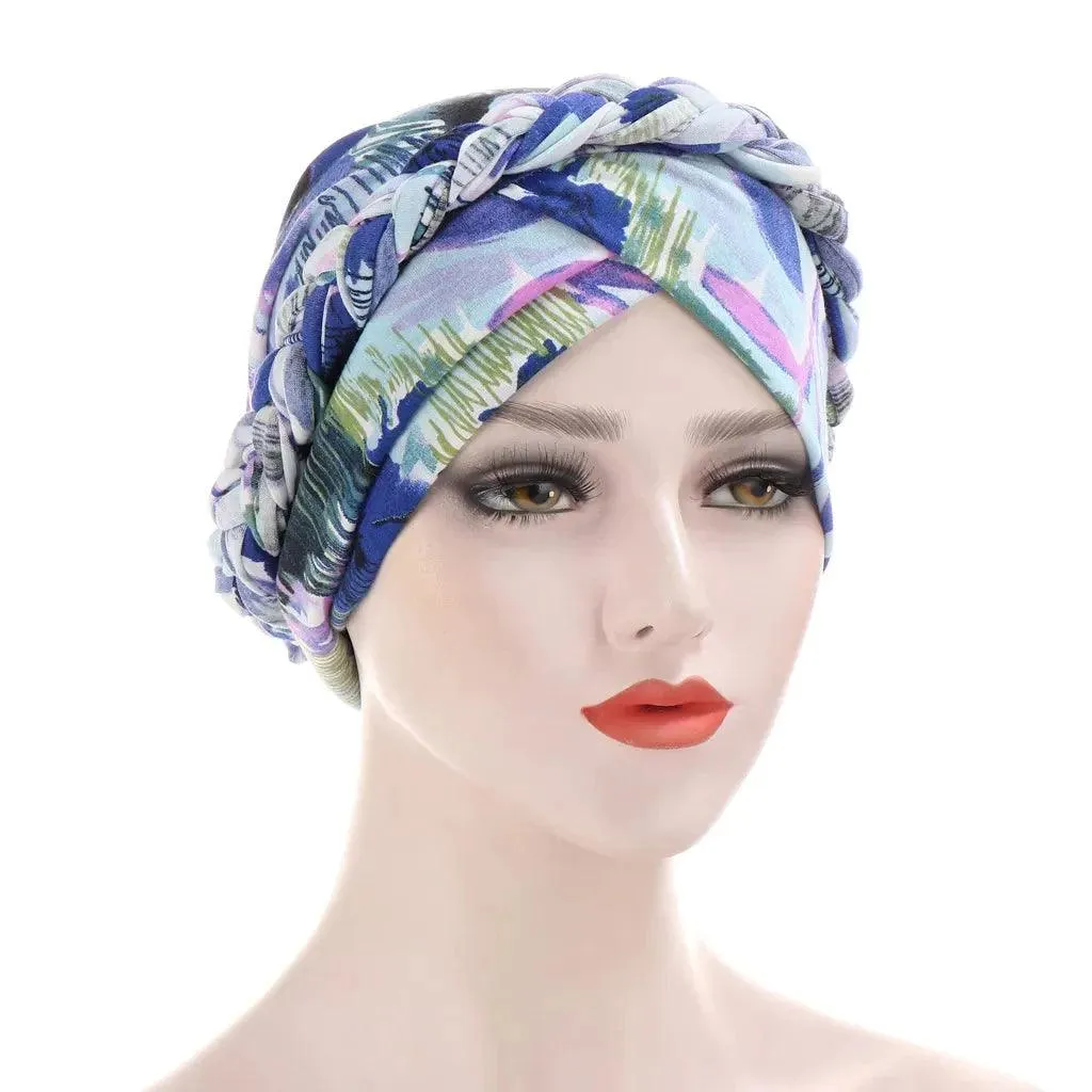 Two-Color Cotton Undercap Hijab