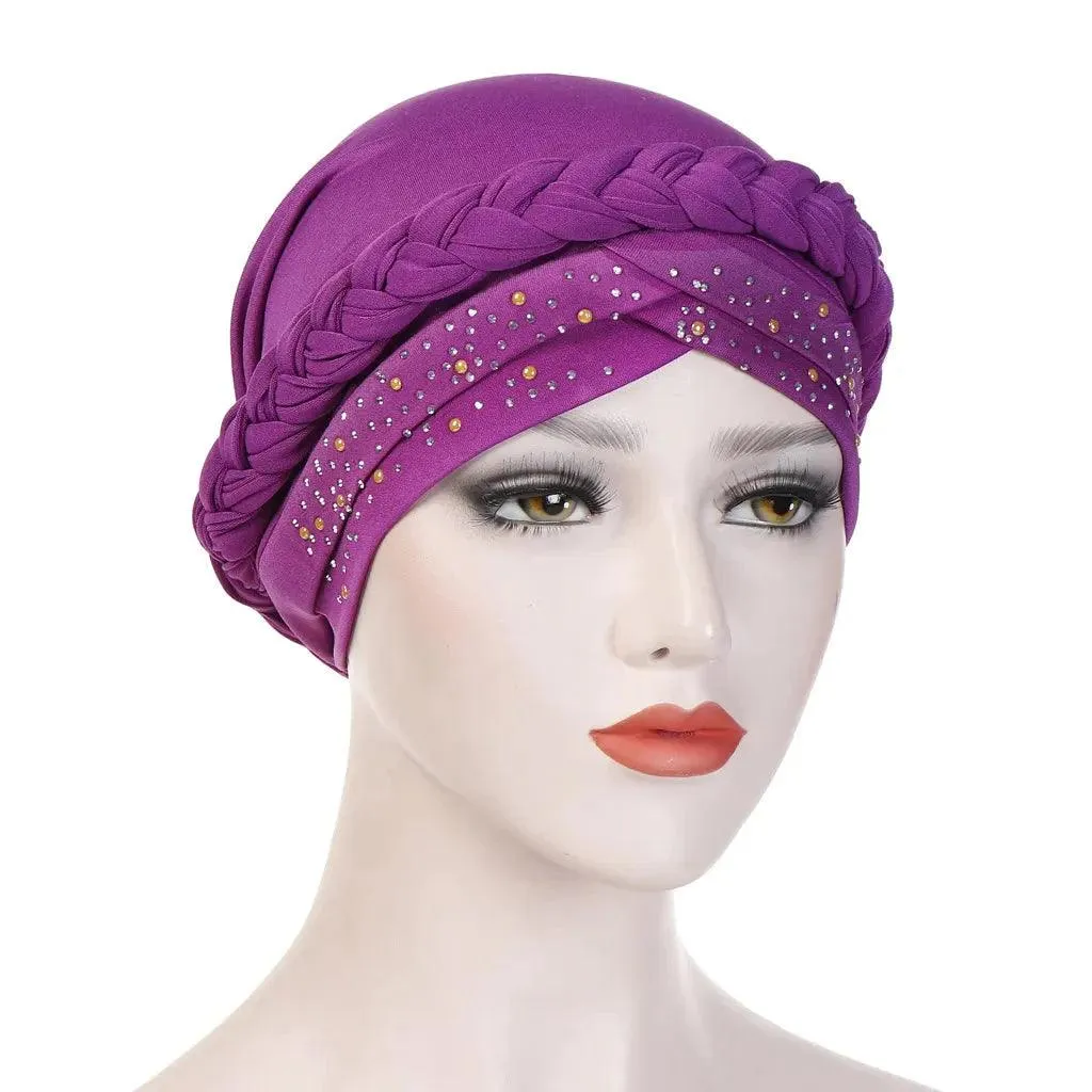 Two-Color Cotton Undercap Hijab