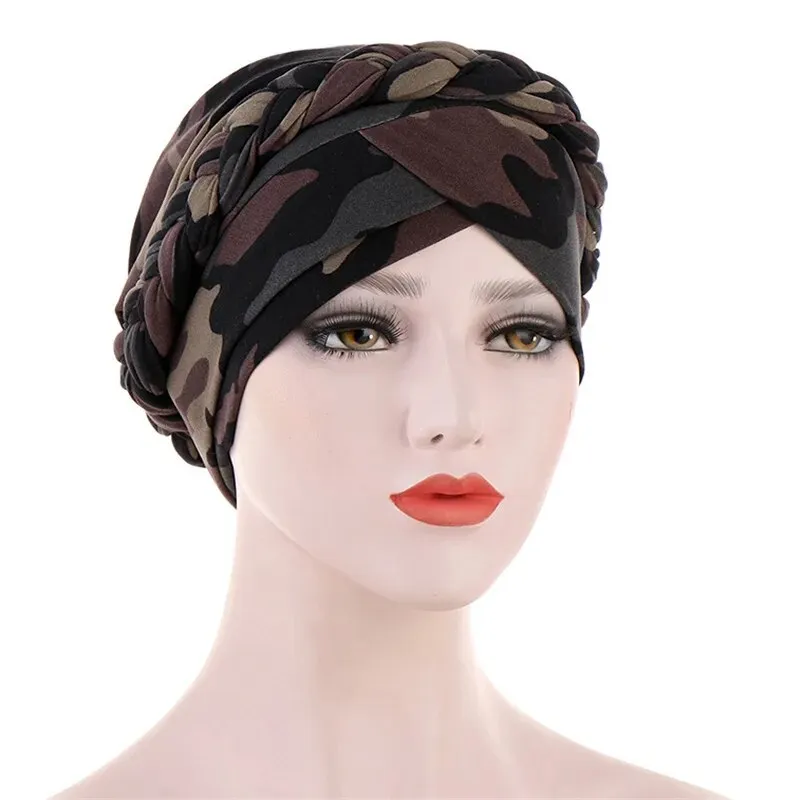 Two-Color Cotton Undercap Hijab