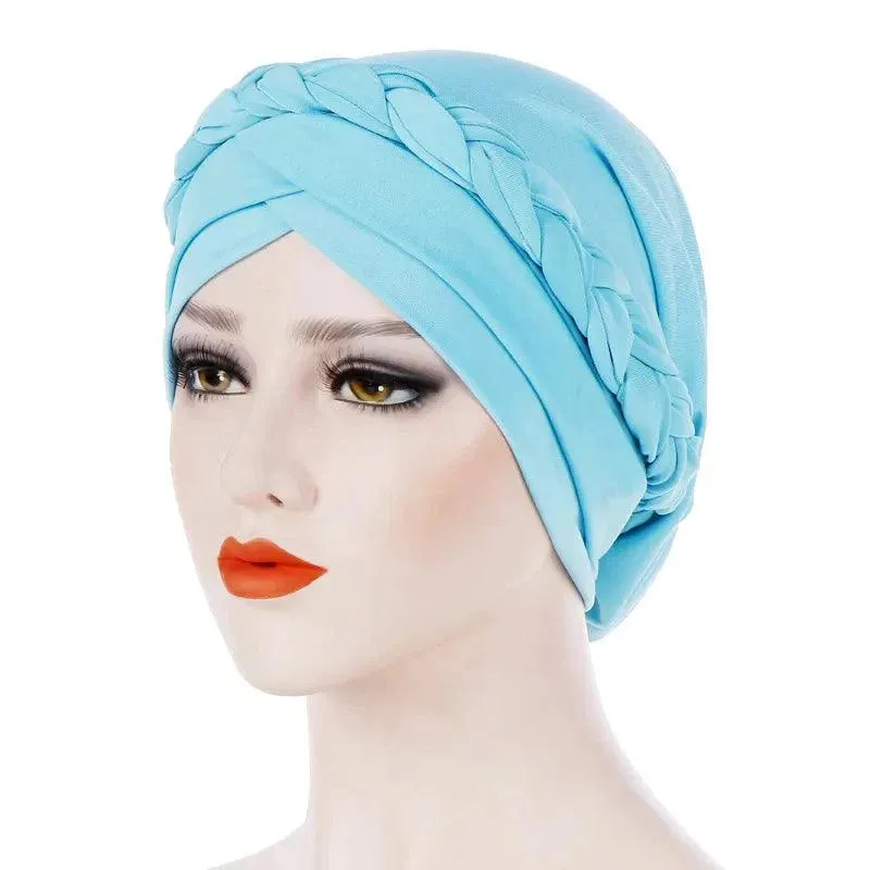 Two-Color Cotton Undercap Hijab