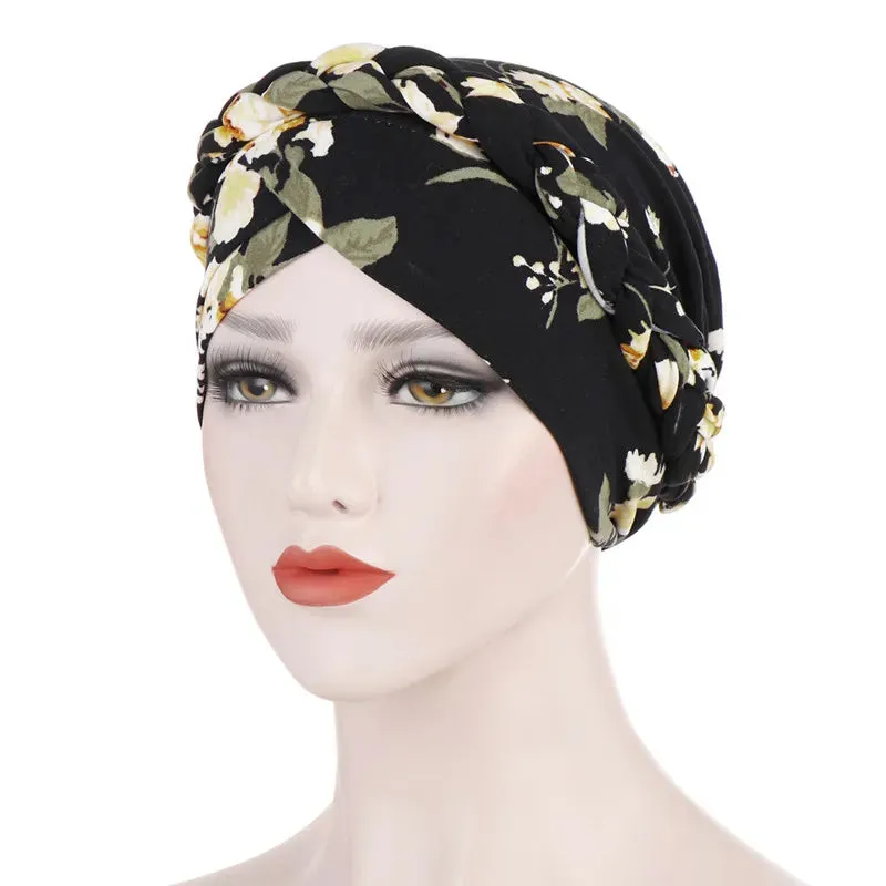 Two-Color Cotton Undercap Hijab