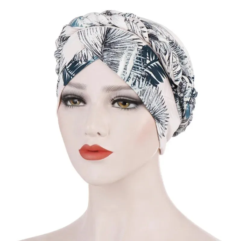 Two-Color Cotton Undercap Hijab