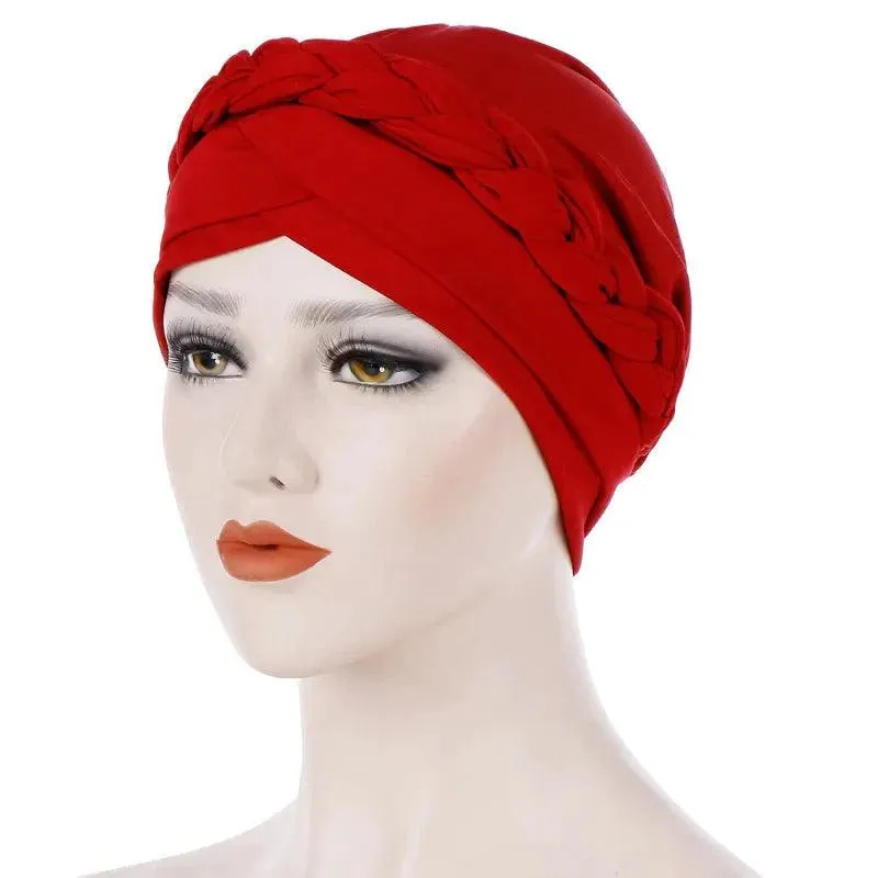 Two-Color Cotton Undercap Hijab