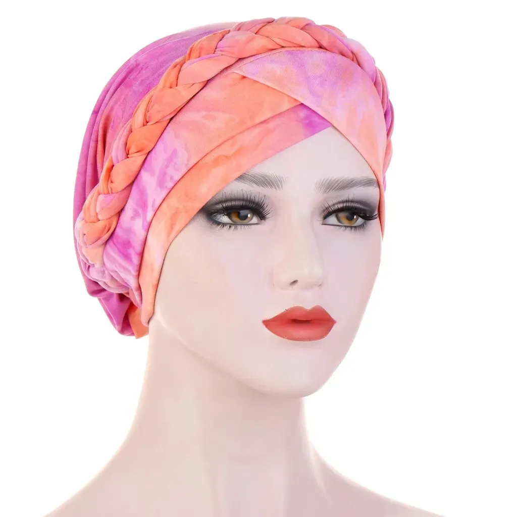 Two-Color Cotton Undercap Hijab