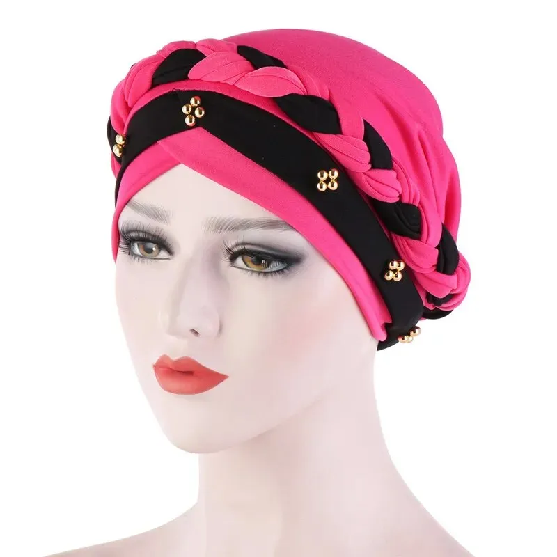 Two-Color Cotton Undercap Hijab