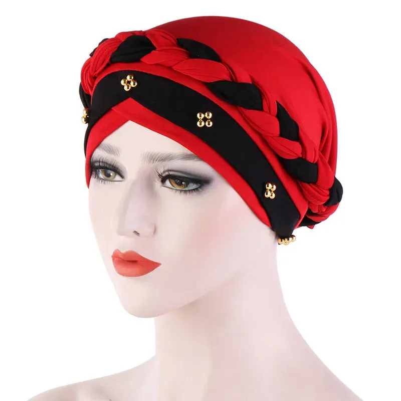 Two-Color Cotton Undercap Hijab