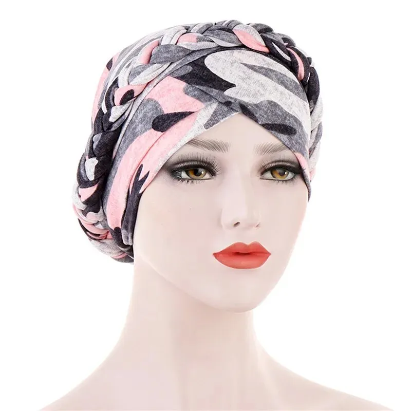 Two-Color Cotton Undercap Hijab