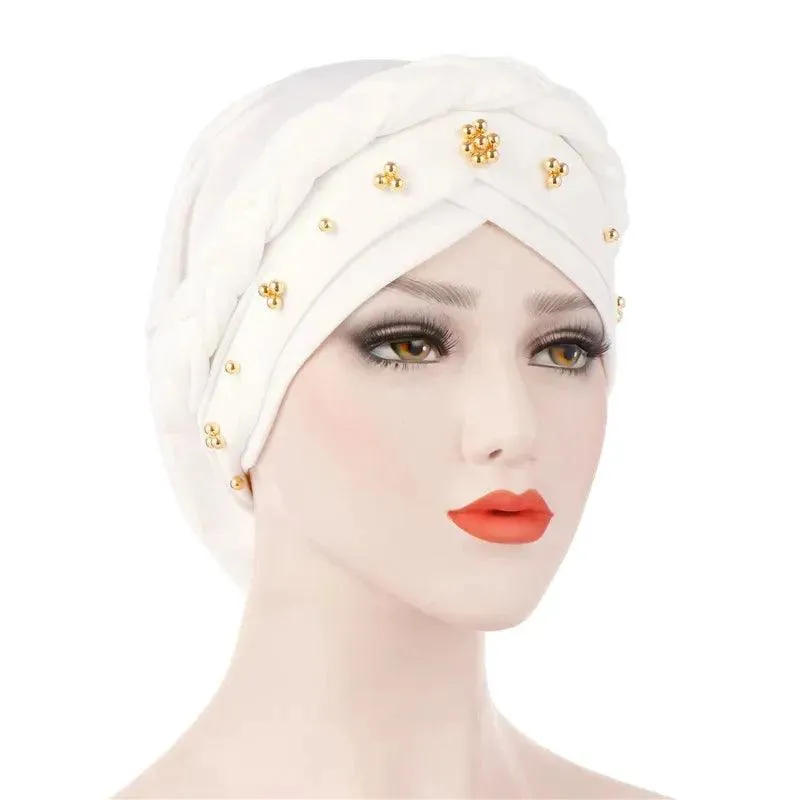 Two-Color Cotton Undercap Hijab