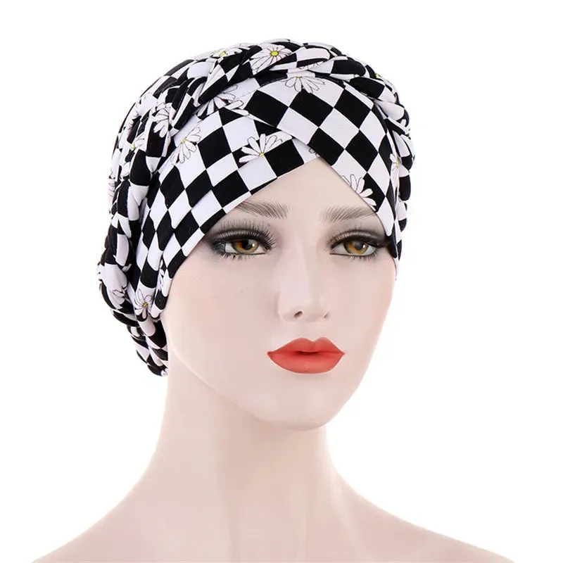 Two-Color Cotton Undercap Hijab