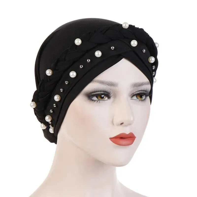 Two-Color Cotton Undercap Hijab