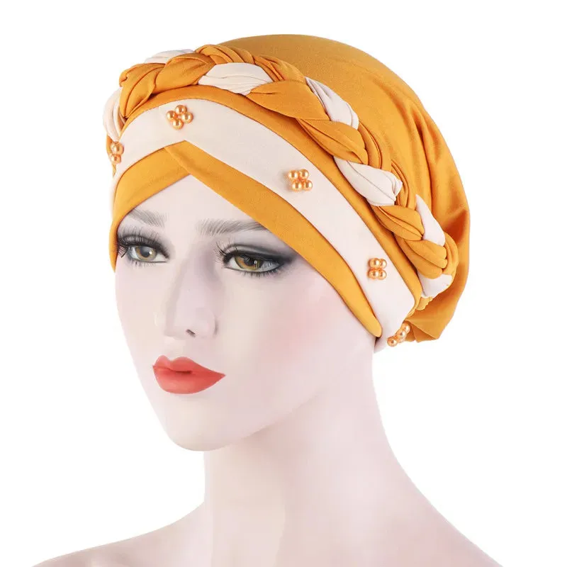 Two-Color Cotton Undercap Hijab