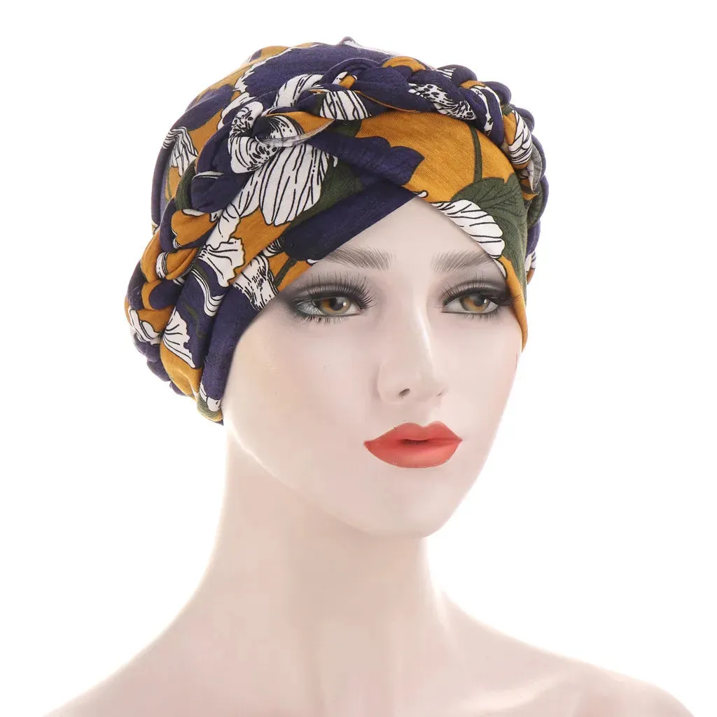 Two-Color Cotton Undercap Hijab