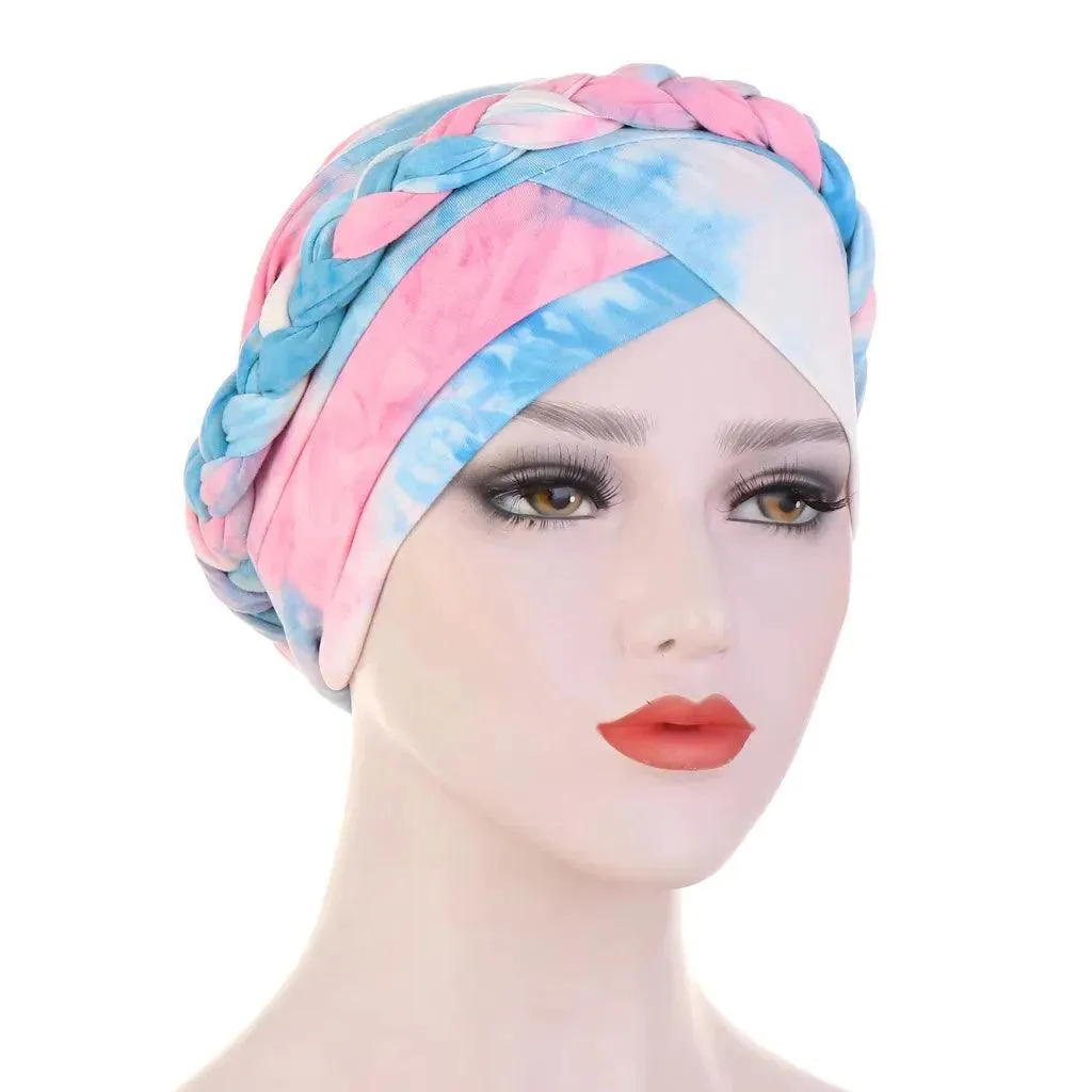 Two-Color Cotton Undercap Hijab
