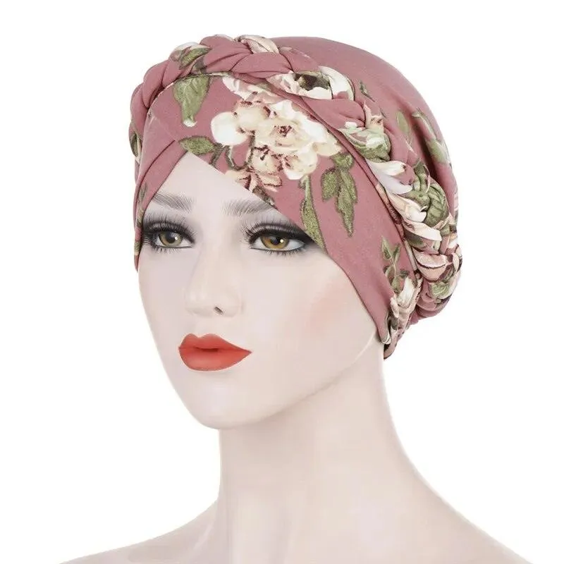 Two-Color Cotton Undercap Hijab