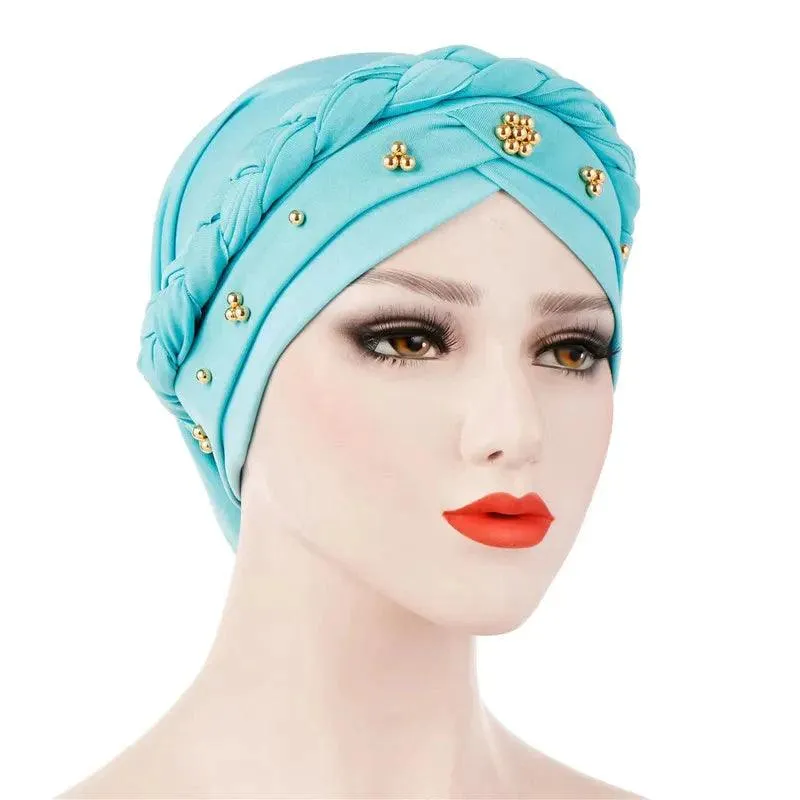 Two-Color Cotton Undercap Hijab