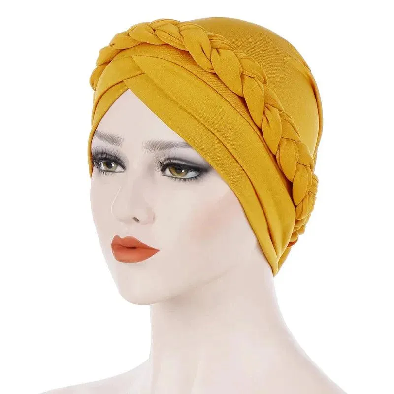 Two-Color Cotton Undercap Hijab