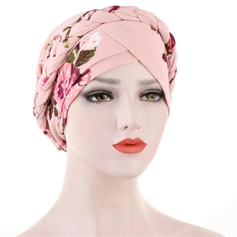 Two-Color Cotton Undercap Hijab