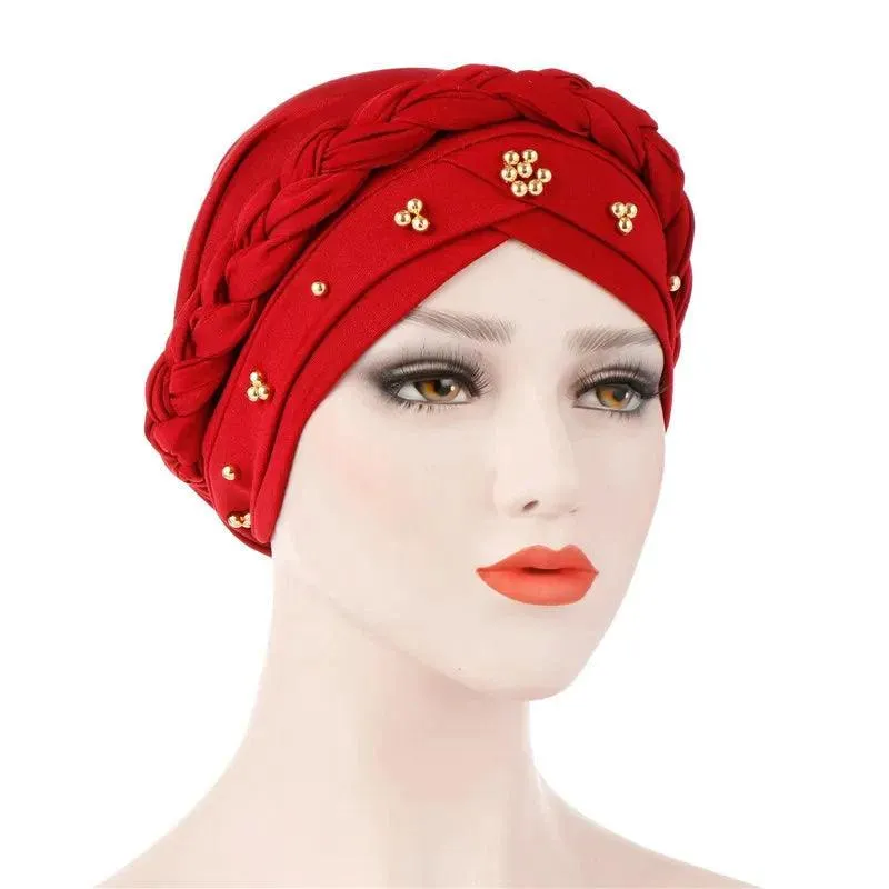 Two-Color Cotton Undercap Hijab