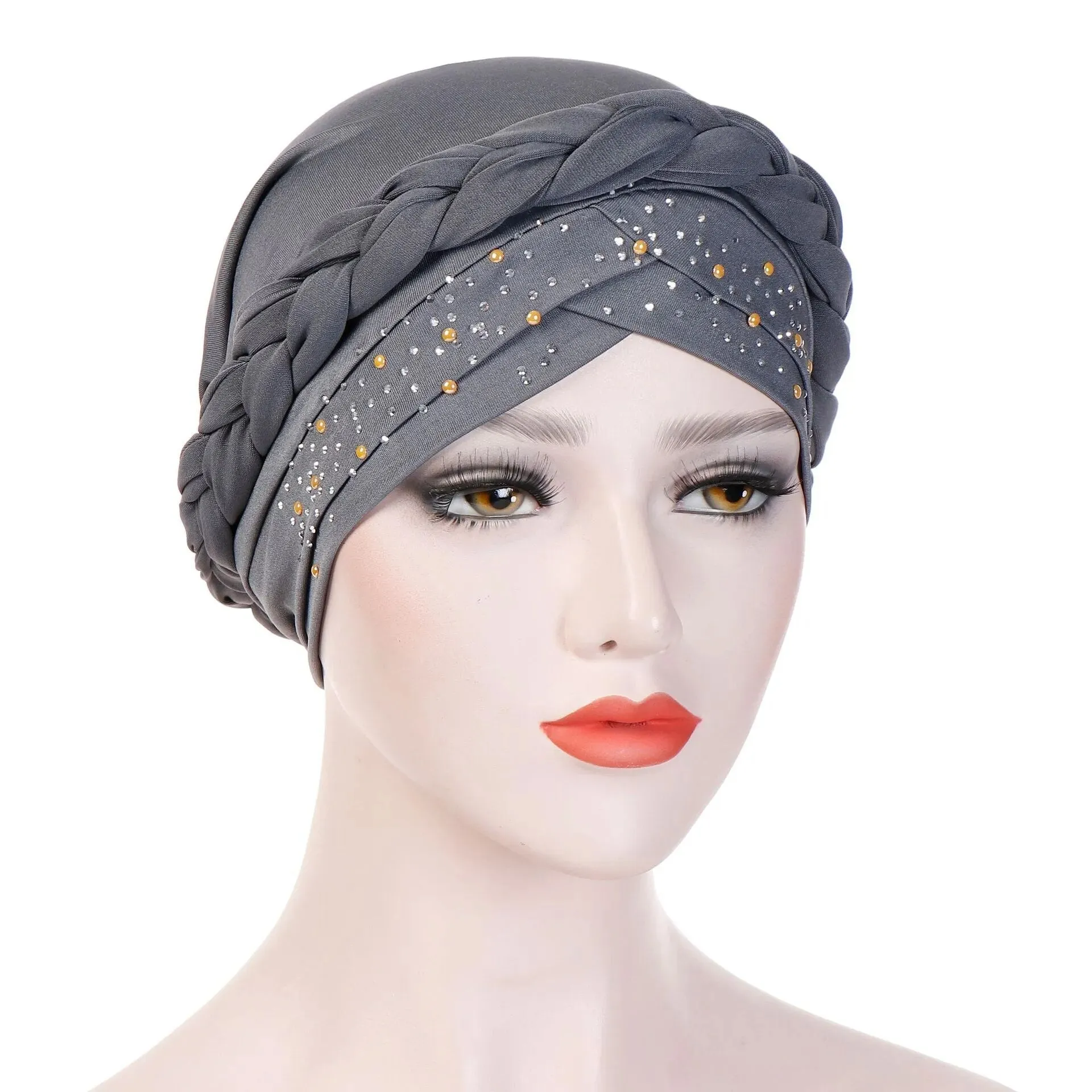 Two-Color Cotton Undercap Hijab
