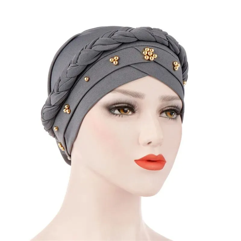 Two-Color Cotton Undercap Hijab