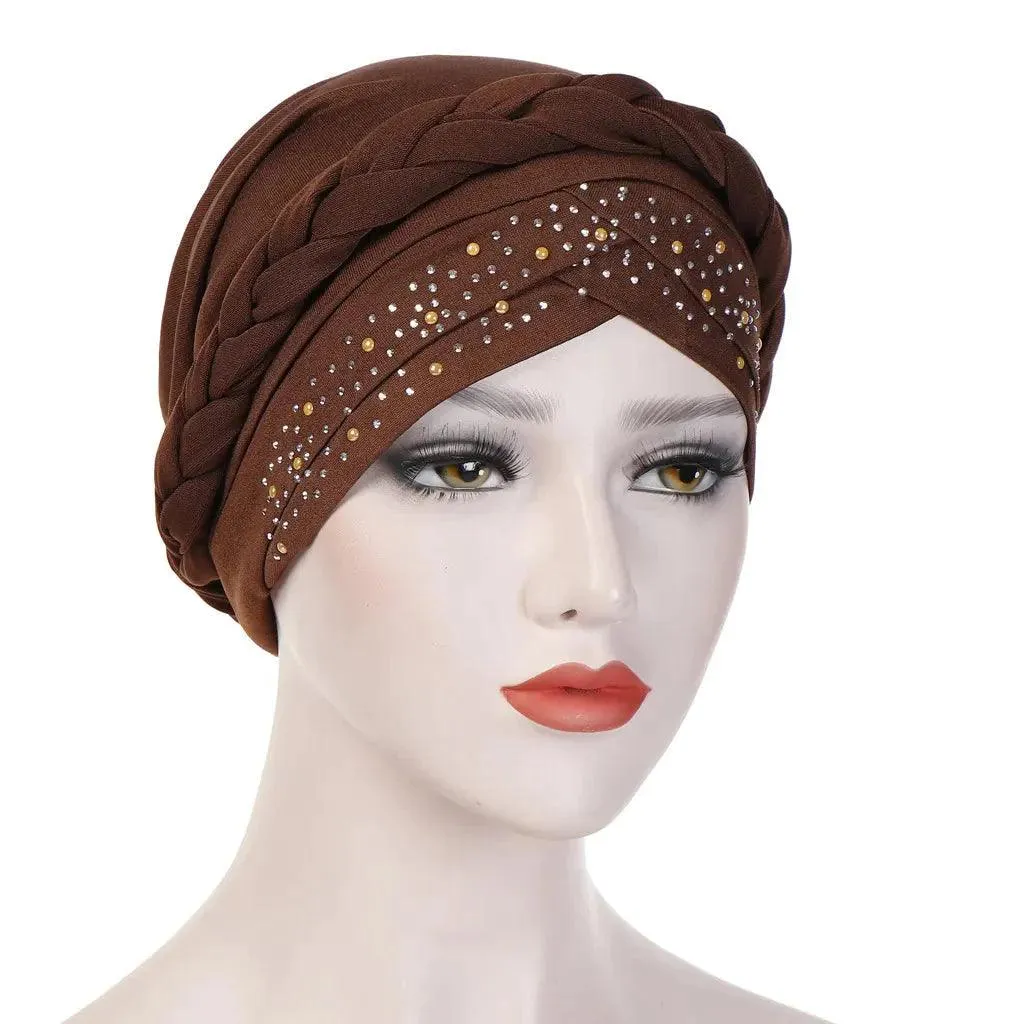 Two-Color Cotton Undercap Hijab