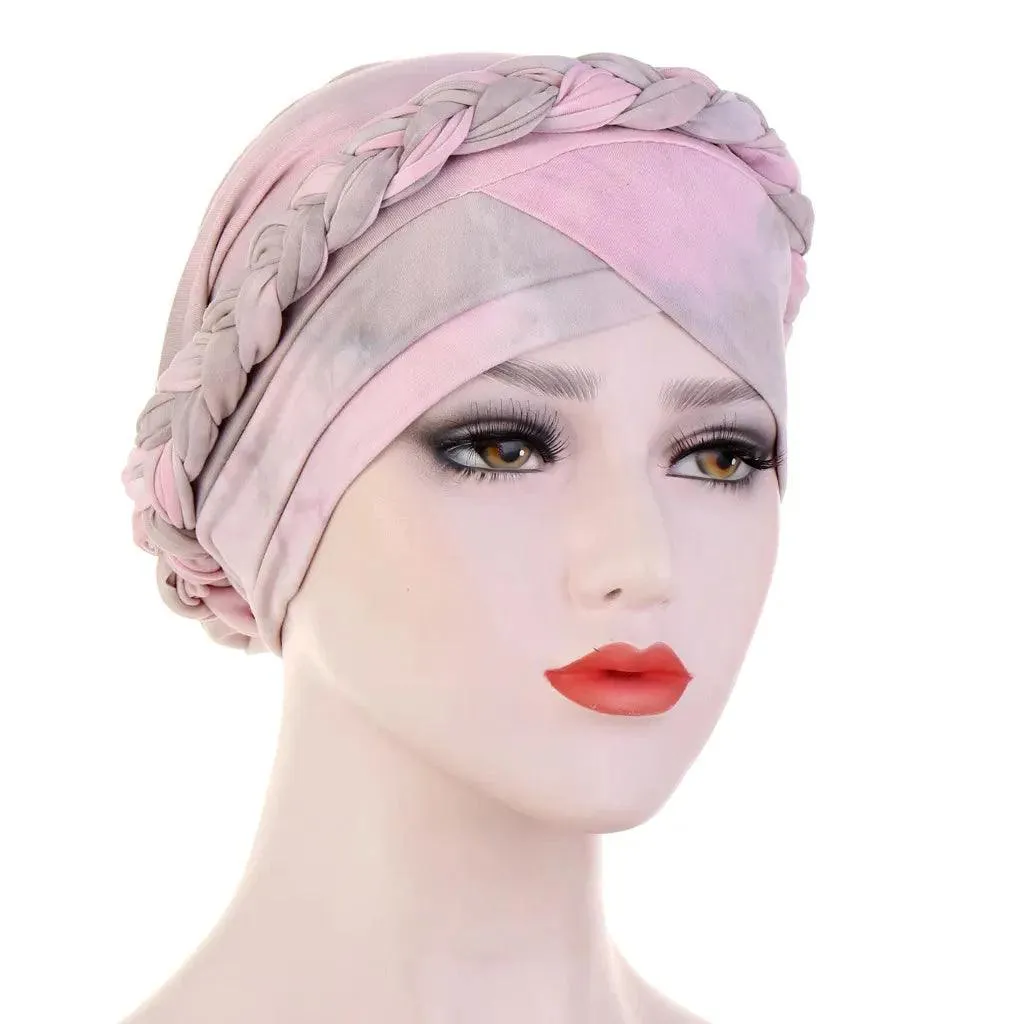 Two-Color Cotton Undercap Hijab