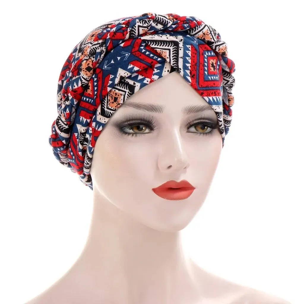 Two-Color Cotton Undercap Hijab