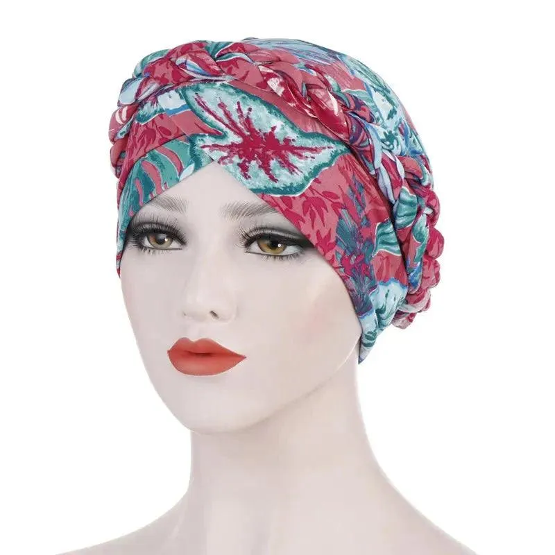 Two-Color Cotton Undercap Hijab