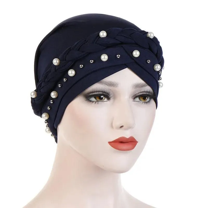 Two-Color Cotton Undercap Hijab