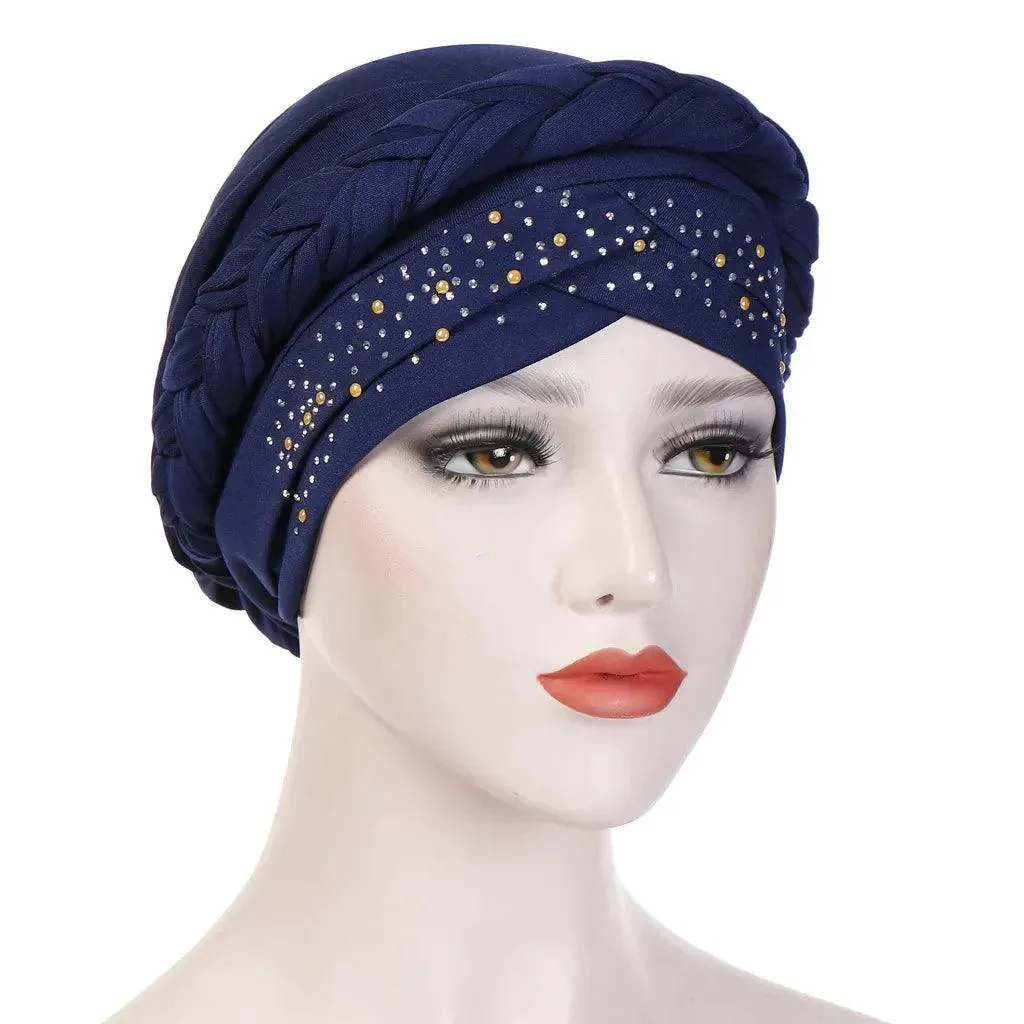 Two-Color Cotton Undercap Hijab