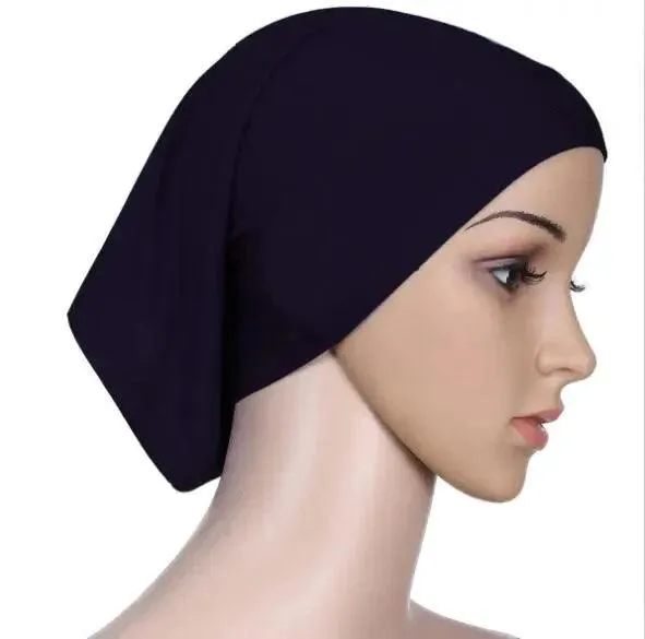 Two-Color Cotton Undercap Hijab
