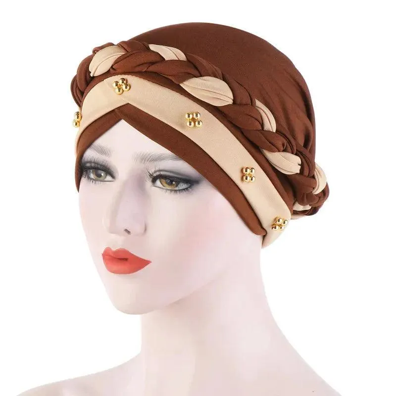 Two-Color Cotton Undercap Hijab