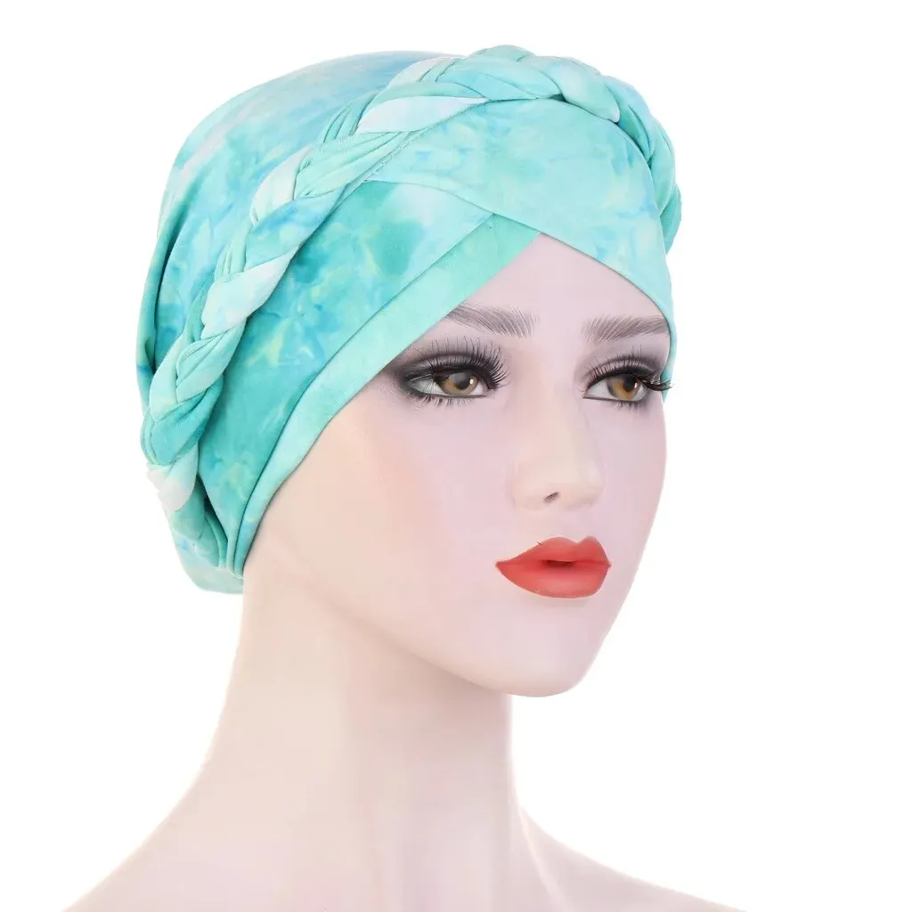 Two-Color Cotton Undercap Hijab