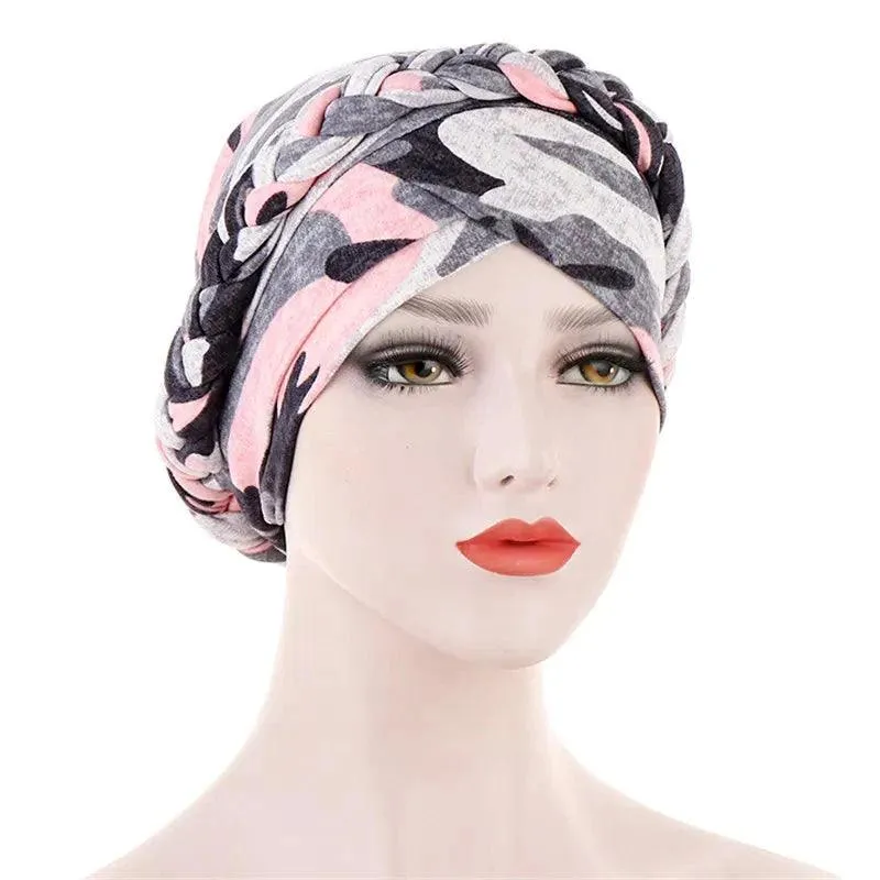 Two-Color Cotton Undercap Hijab