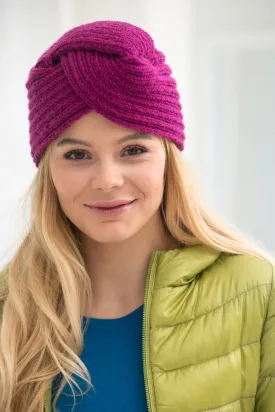 Vintage Glam Turban (Knit)