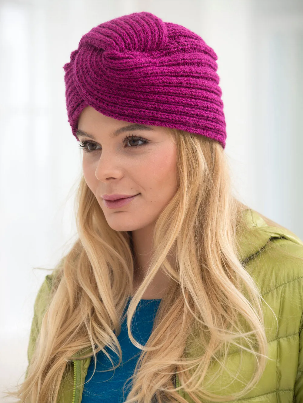 Vintage Glam Turban (Knit)