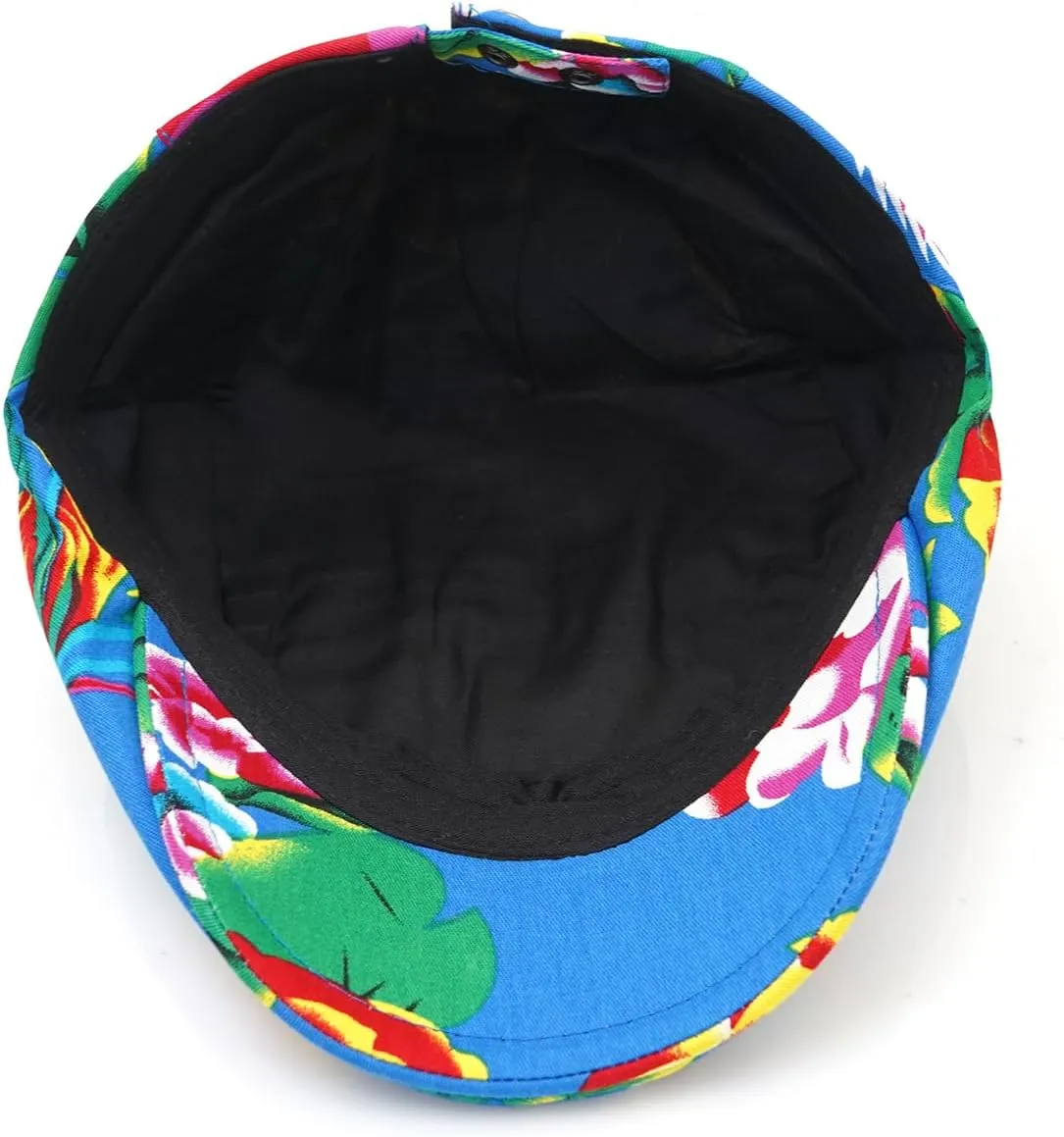 Womens Leopard Print Beret Hat Retro Newsboy Ivy Cap Cabbie Flat Cap